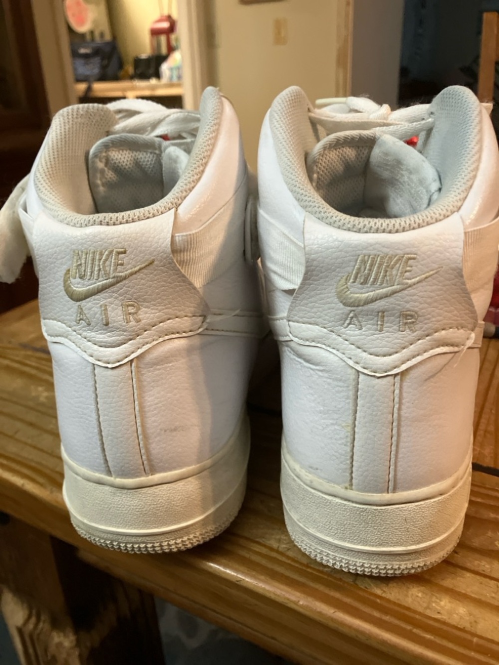 Nike Air Force 1 High White – Size 12 – Clean Pair